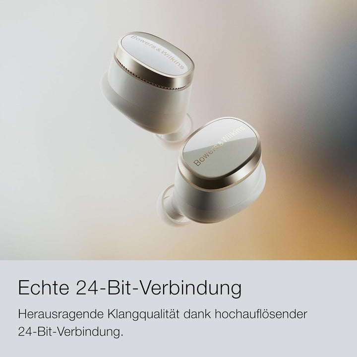 Bowers &amp; Wilkins Pi8 kabellose True Wireless Kopfhörer mit Aktiver Geräuschunterdrückung, Bluetooth,