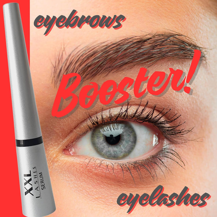 XXL Lashes Wimpernserum, Augenbrauenserum für schnelles Wimpern- und Augenbrauenwachstum - Getestete