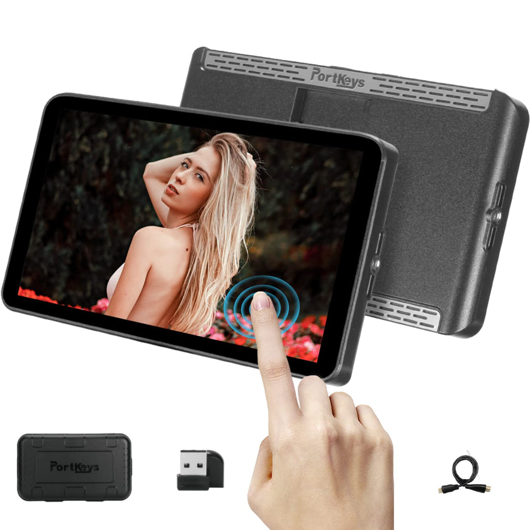 PortKeys LH7P Kameramonitor Wireless Control Kameramonitor 7" Hohe Helligkeit 4K 3D LUT Ausgang 1920