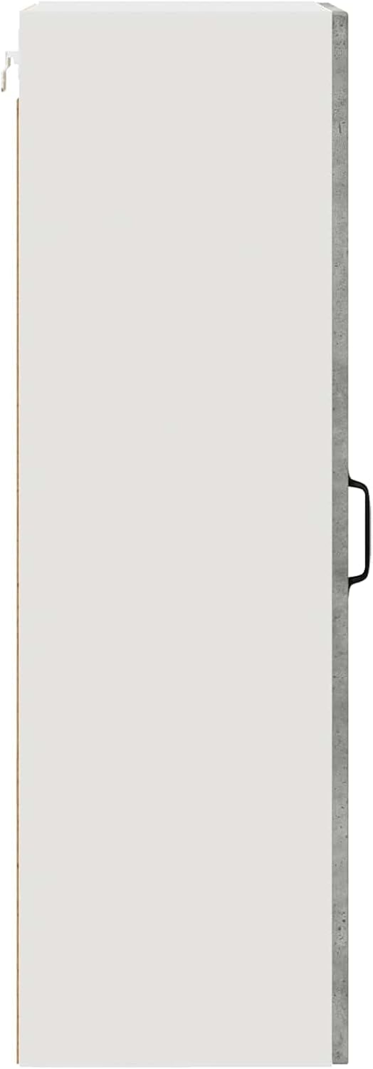 vidaXL Geschirrspülerfront Kalmar Beton Grau 40 x 31 x 100 cm, Eleganter moderner Küchenregal, gross