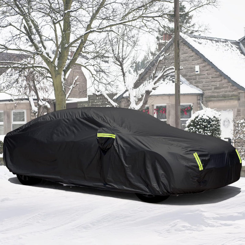 Auto-aAtend Autoabdeckung, Vollgarage für Automobile Allwetter winddicht schneefest UV-Schutz Outdoo