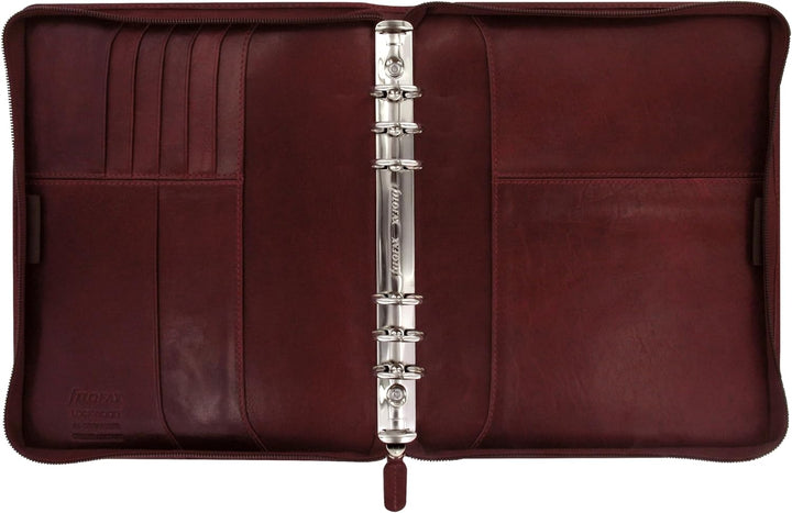 Agenda Lockwood Zip A5 Bordeaux