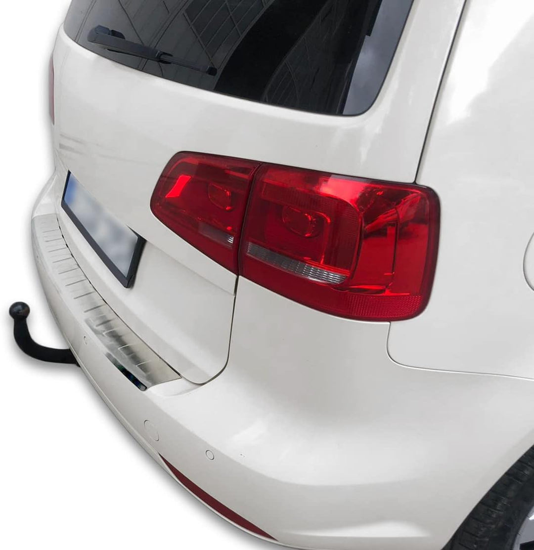 Ladekantenschutz Edelstahl MATT kompatibel für VW TOURAN 1T3 | 2010-2015 | mit Abkantung | premium Q