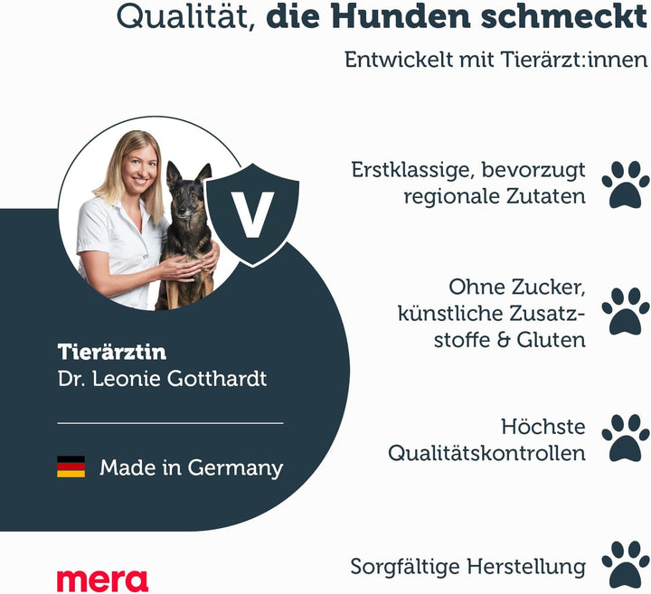 MERA Pure Sensitive Insect Protein Hundefutter, Trockenfutter mit Insekten-Protein für Sensible Hund