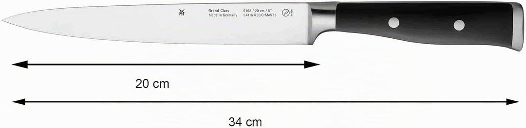 WMF Grand Class Fleischmesser 34 cm, Made in Germany, Messer geschmiedet, Performance Cut, Spezialkl