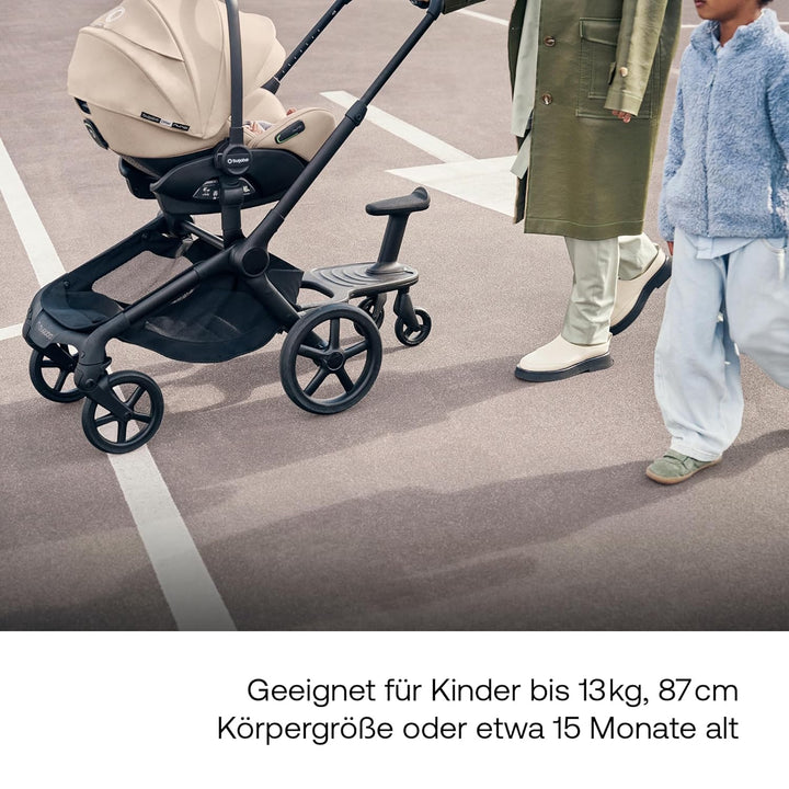 Bugaboo Otter by Nuna – i-Size Babyschale ab Geburt mit flacher Liegeposition, UPF 50+ Sonnenverdeck