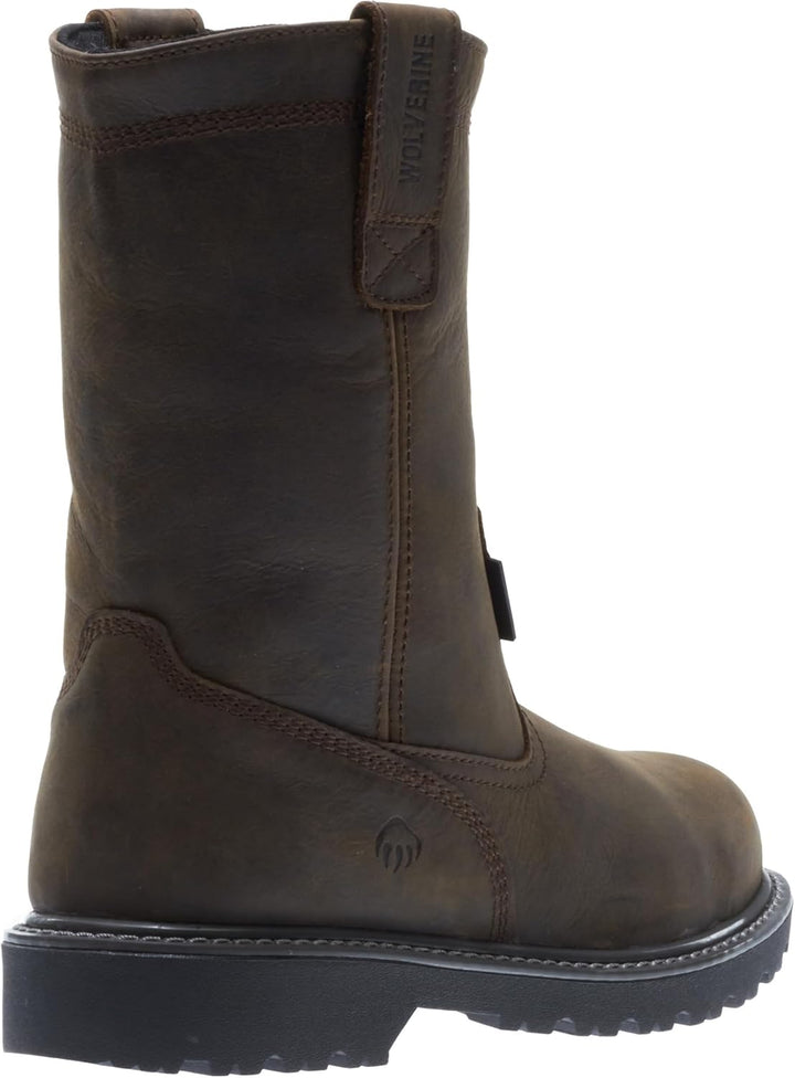 WOLVERINE Herren Floorhand Welly Wp-Dk Brown Gummistiefel, Dunkelbraun