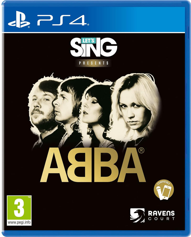 Lets Sing: ABBA (+ 1 Mic) (Deutsch spielbar) PlayStation 4, PlayStation 4