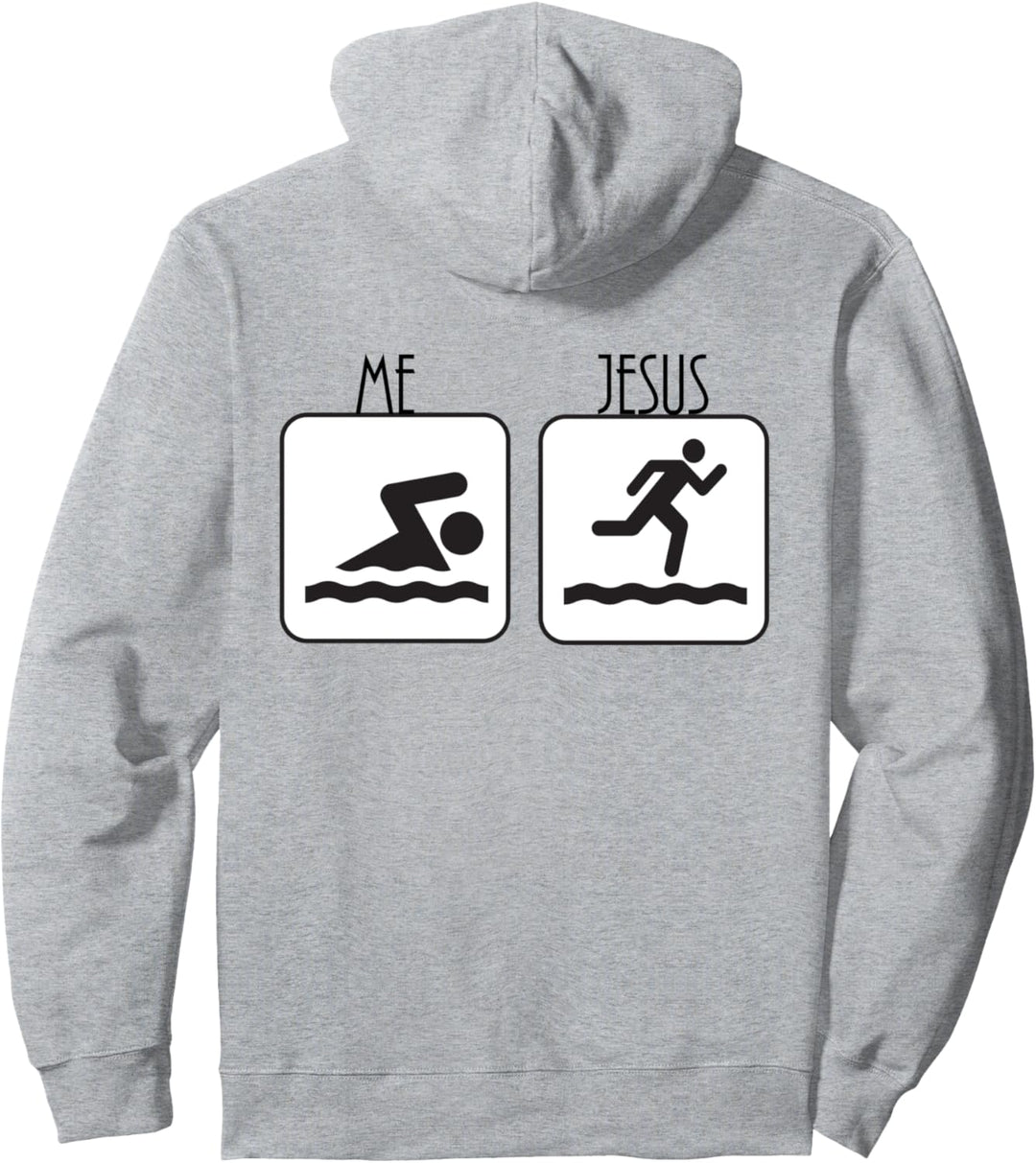 jesus inside - MIT RÜCKENDRUCK - Me vs. Jesus - Jesus4m3 Pullover Hoodie