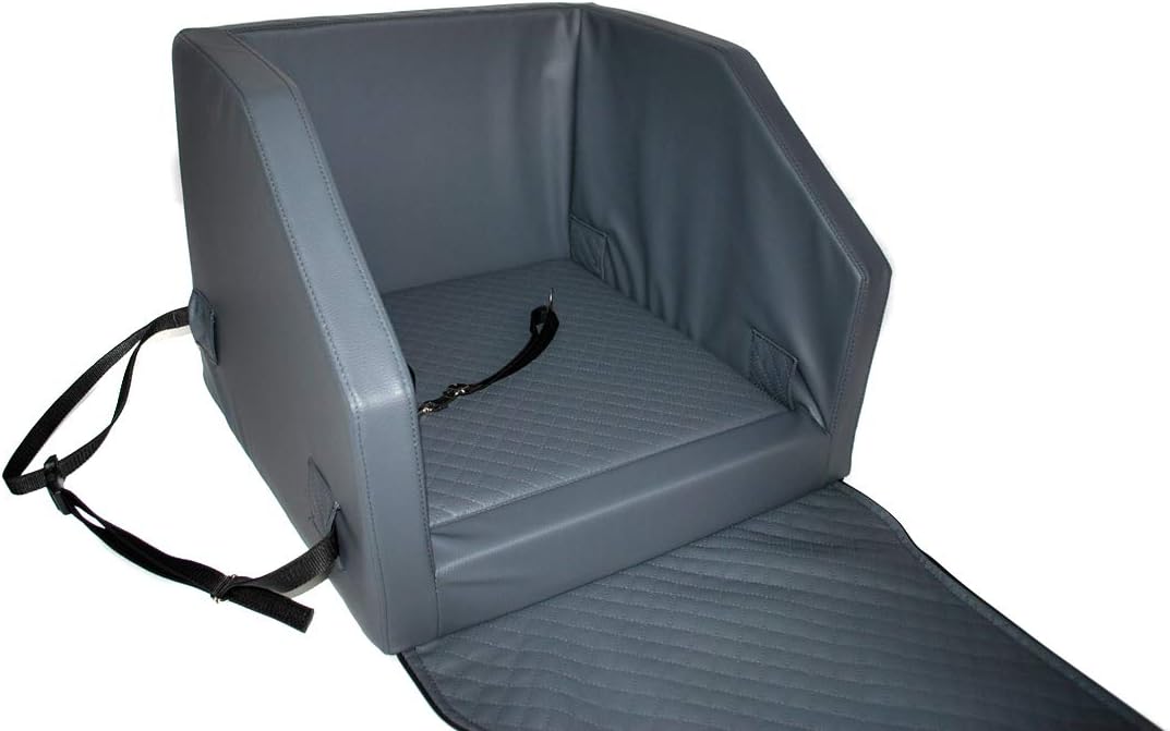 Mayaadi Home Hundeautositz Beno Hundesitz Hundebett Autokörbchen Autositz Kunst Leder Auto Sitz Wass