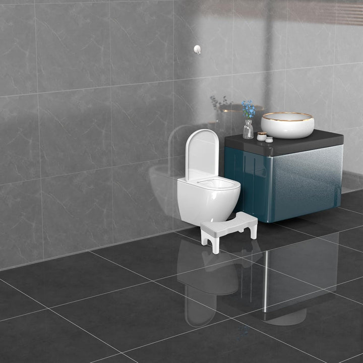 Toilettenhocker,40x21x17cm Eingedickter Klohocker,WC Hocker,Toilette Töpfchen Hocker Für Eine Gesund