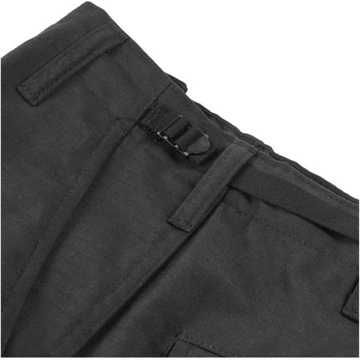 Tru-Spec Herren-Hose aus Polyester und Baumwolle, Ripstop-Hose XS Kurz Schwarz, XS Kurz Schwarz