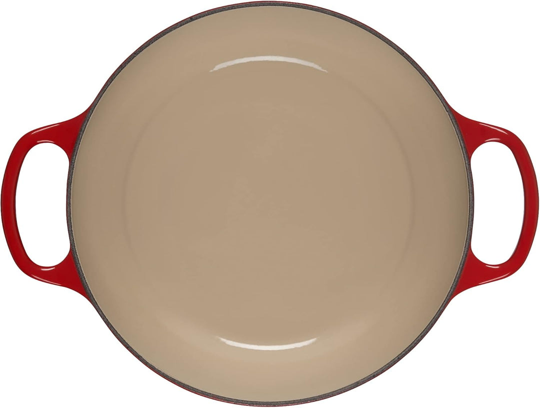 Le Creuset Bräter Signature, 24 cm Ø (21195240602430) Rot Backofen, Rot Backofen