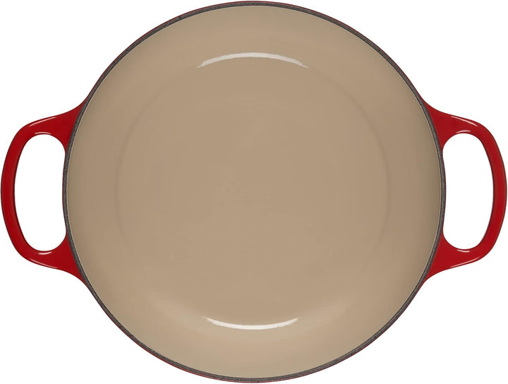 Le Creuset Bräter Signature, 24 cm Ø (21195240602430) Rot Backofen, Rot Backofen