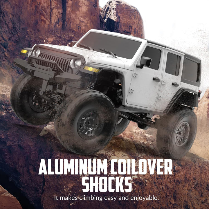 FLYCOLOR RCS24 Off Road 1/24 RC Truck 4x4 Off Road Crawler Kletterfahrzeug All Terrain RC Monster Tr