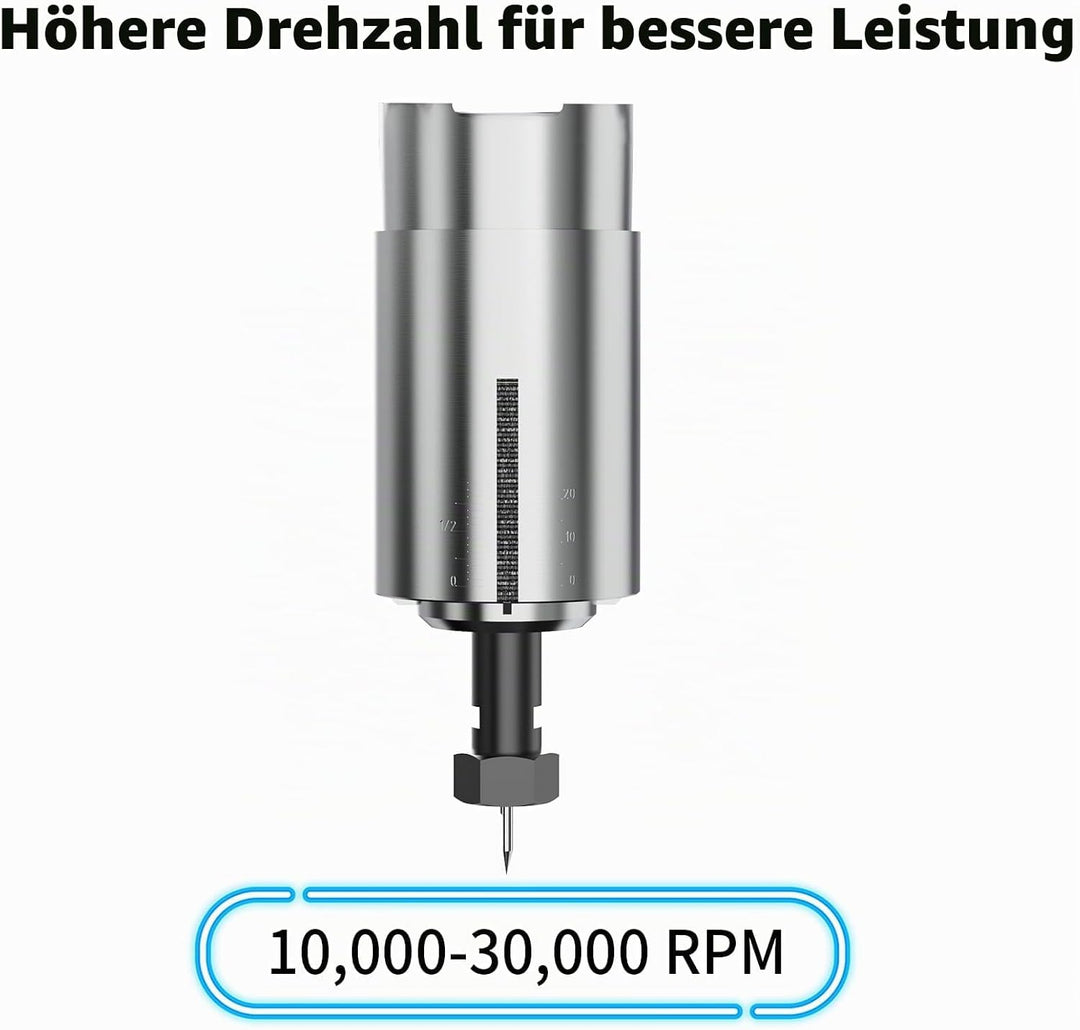 Twotrees 800W Profi Holzfräse, 30000 U/min, Kompakt CNC Fräse für TTC450 Pro Fräsmaschine, mit 1/4"-