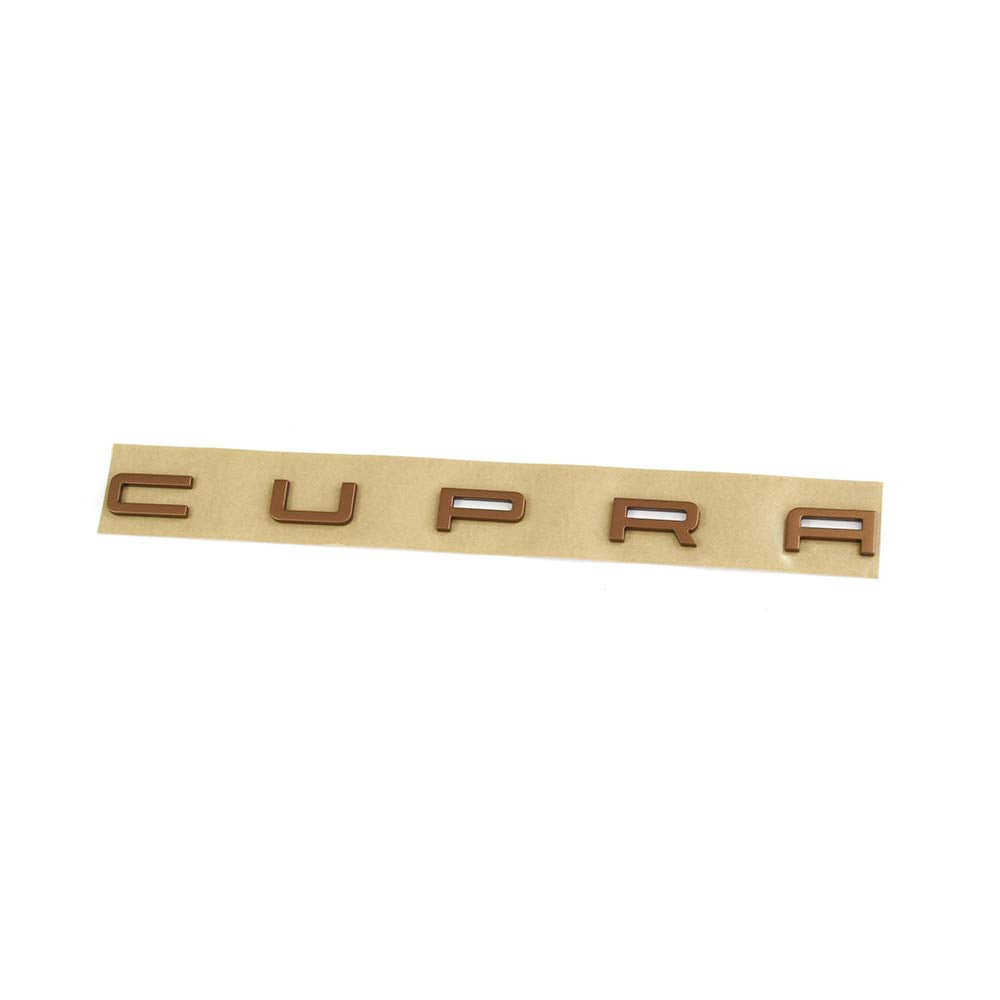 Seat 6LL85368727A Schriftzug Cupra Tuning Emblem Kupfer