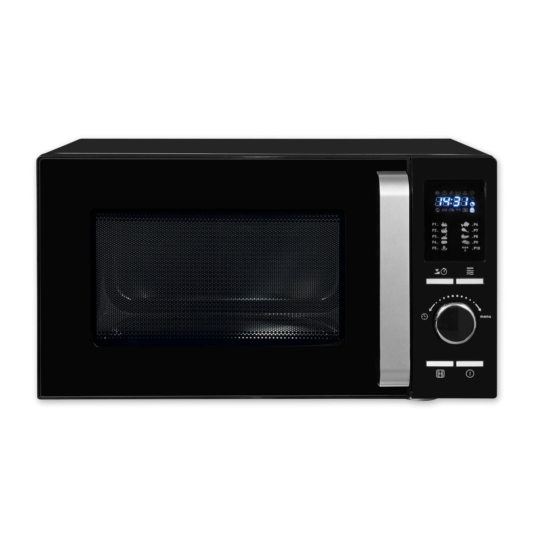 Exquisit Mikrowelle MW 8925-7 Hsw | 25 Liter Garraum | 900 Watt | 1950 W Grill | 1950 W Heissluft |
