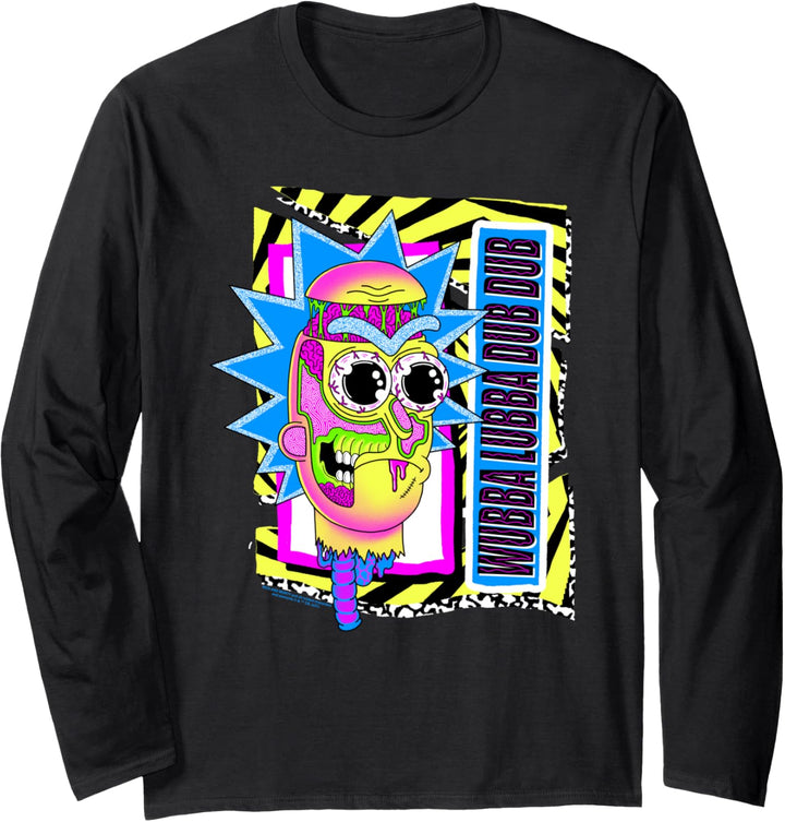 Rick and Morty Wubba Lubba Dub Dub Langarmshirt