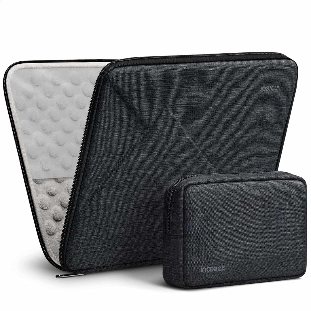Inateck Eva stossfeste Laptoptasche kompatibel mit 14 MacBook Pro M3/M2/M1 Pro/Max 2023-2021, 13 Mac