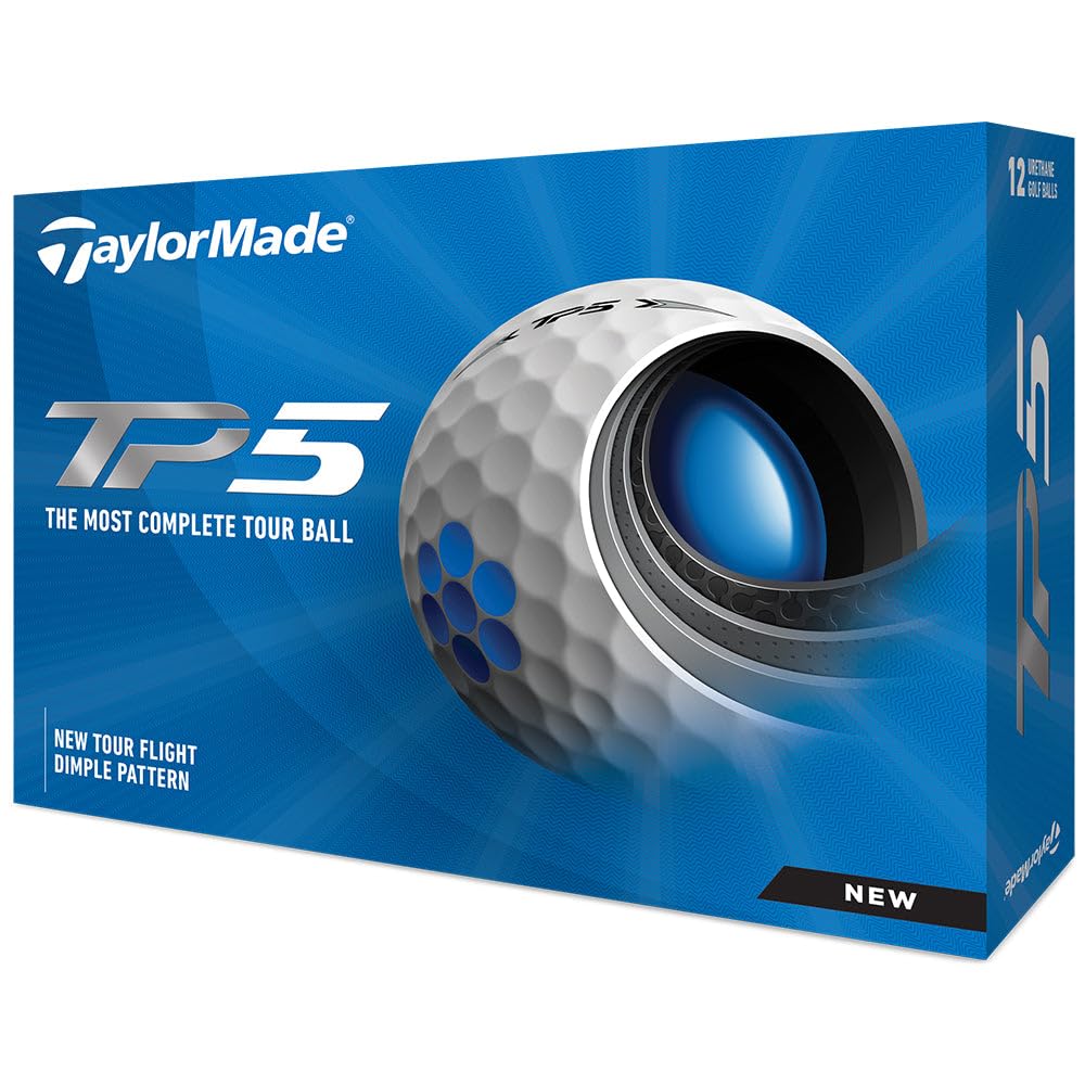 TaylorMade Unisex TP5 Golfbälle