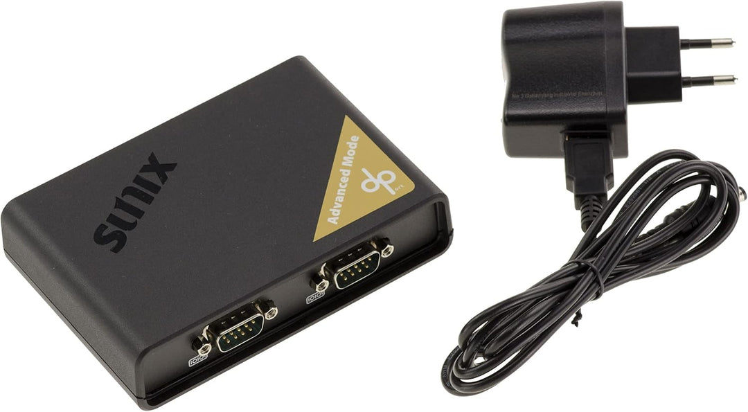 KALEA-INFORMATIQUE Konverter Ethernet RJ45 TCP/IP zu Seriell RS232 2 Ports COM RS-232 DB9 mit Chipsa