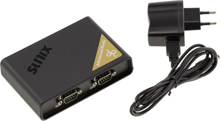 KALEA-INFORMATIQUE Konverter Ethernet RJ45 TCP/IP zu Seriell RS232 2 Ports COM RS-232 DB9 mit Chipsa