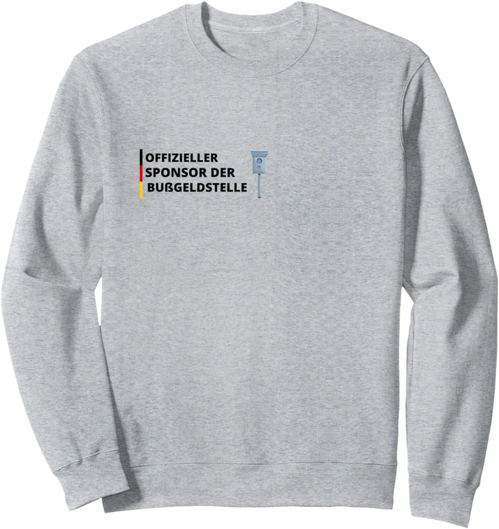 Offizieller, Sponsor, der Bussgeldstelle Sweatshirt