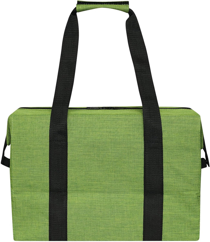 Faltbare Kühltasche Gross ca. 38x19x26cm (17L) – Robuste Isoliertasche für Einkauf & Camping, Thermo
