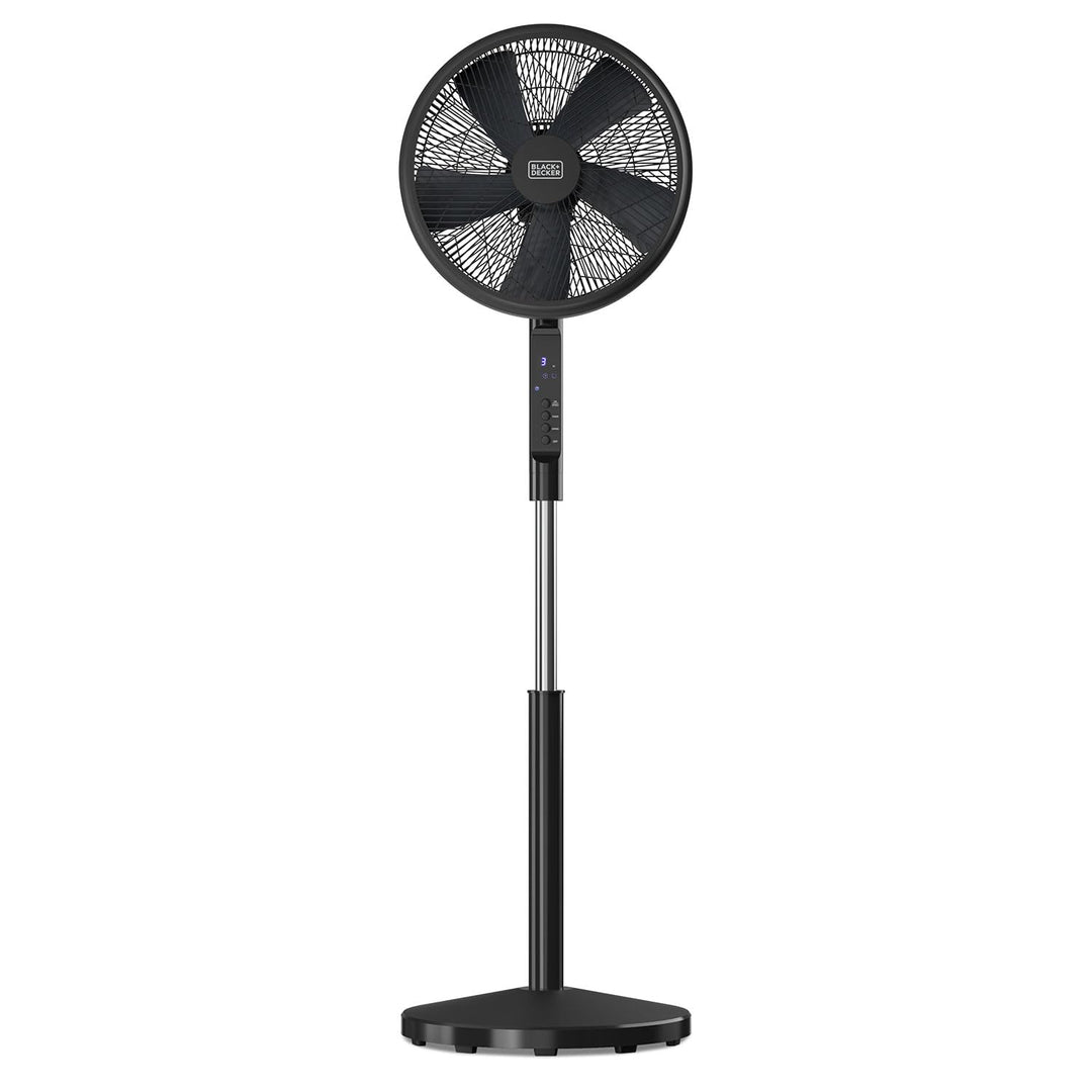 BLACK+DECKER - Standventilator BXEFP51E | 55W | 3 Geschwindigkeiten | 3 Modi: Natur, Brise, Schlaf |