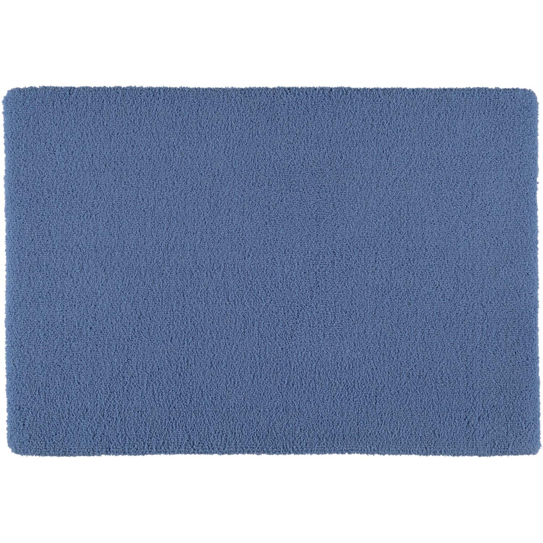 Rhomtuft Badteppiche Square Aqua - 78 Toilettenvorlage mit Ausschnitt 55x60 cm, Toilettenvorlage mit