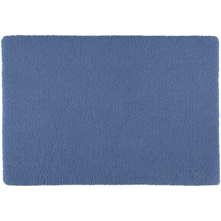 Rhomtuft Badteppiche Square Aqua - 78 Toilettenvorlage mit Ausschnitt 55x60 cm, Toilettenvorlage mit