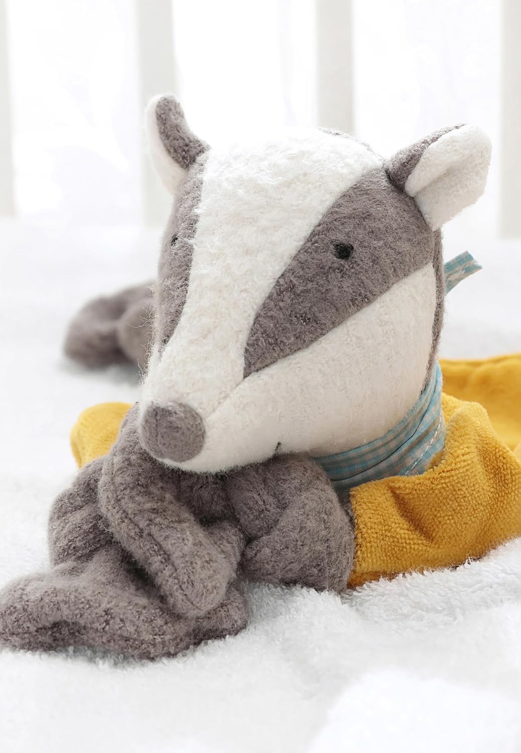 SIGIKID 39173 Schnuffeltuch Kasimir Dachs Green Mädchen und Jungen Babyspielzeug empfohlen ab Geburt