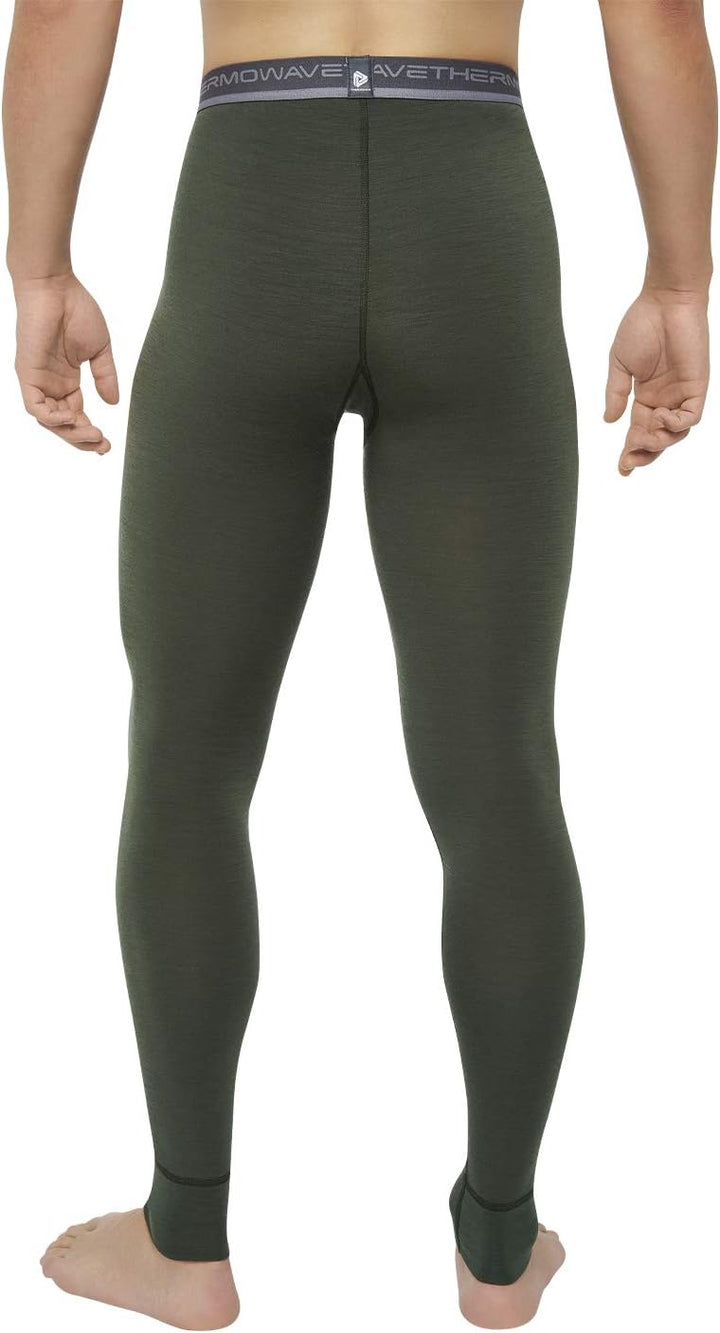 Thermowave Arctic Merino Unterwäsche Herren - Lange Unterhose Männer L Schwarz/, L Schwarz/