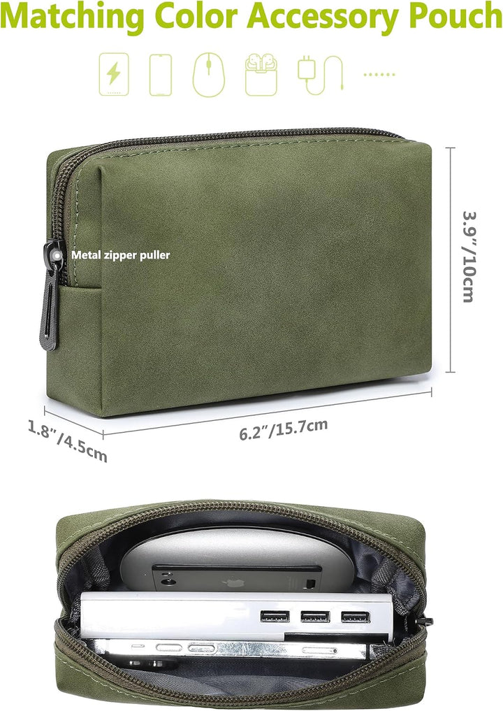 HYZUO 13 Zoll Laptop Hülle mit Standfunktion für 2026-2018 MacBook Air 13 M5 M4 M3 M2 M1, 2026 13" M