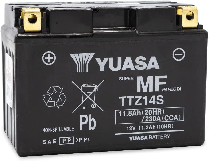 YUASA BATTERY YTZ14S Batterie (Preis inkl. EUR 7,50 Pfand)