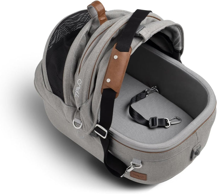Tavo Maeve Small Flex‑Griff Haustier‑Autositz mit ISOFIX‑Bodenplatte, 2 Matratzenauflagen, Geeignet