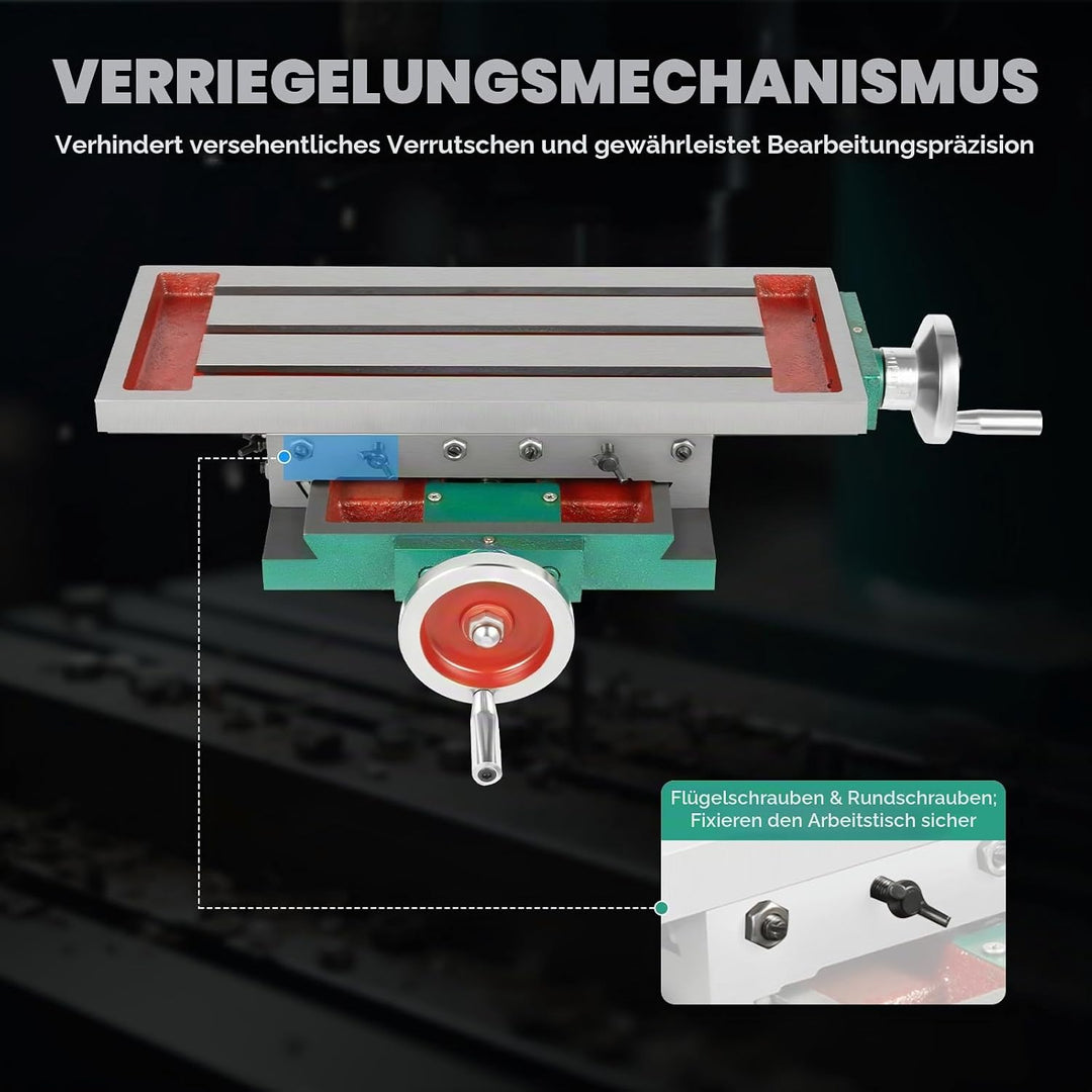 Mini-Fräsmaschine Arbeitstisch, Fräsen Arbeiten, Frästisch Arbeitstisch Maschine, Kreuztisch für all