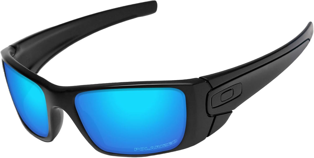 PapaViva Ersatzlinsen für for Oakley Fuel Cell OO9096 Ice Blue - Polarized, Ice Blue - Polarized