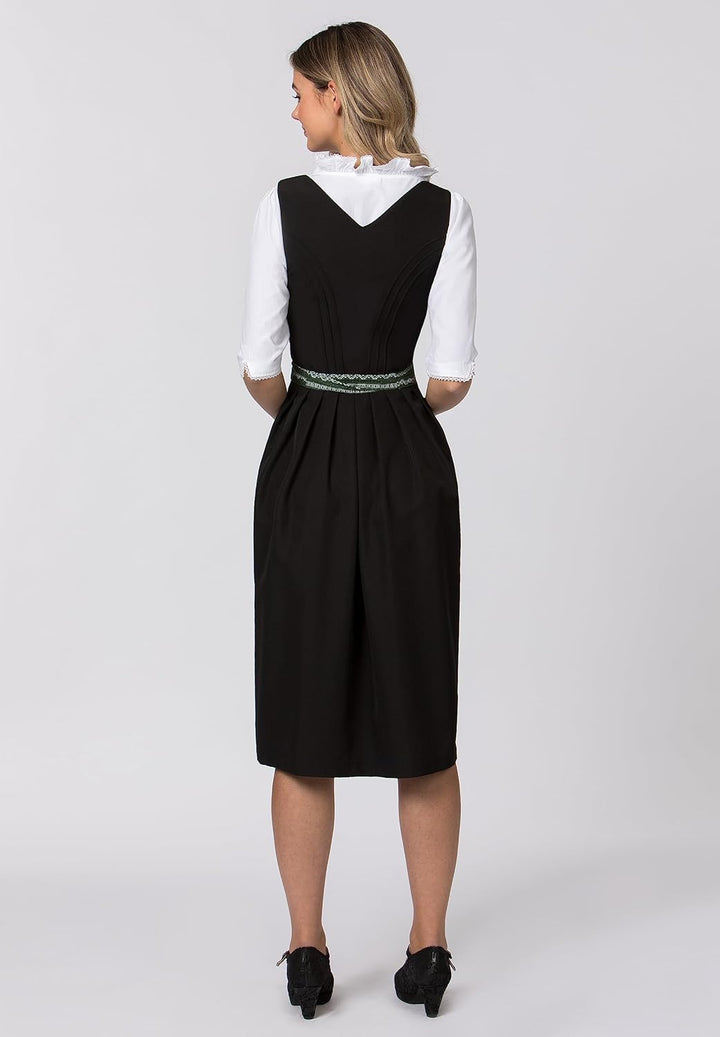 Stockerpoint Damen Schürze Claire Dirndlschürze, Tanne, Regular