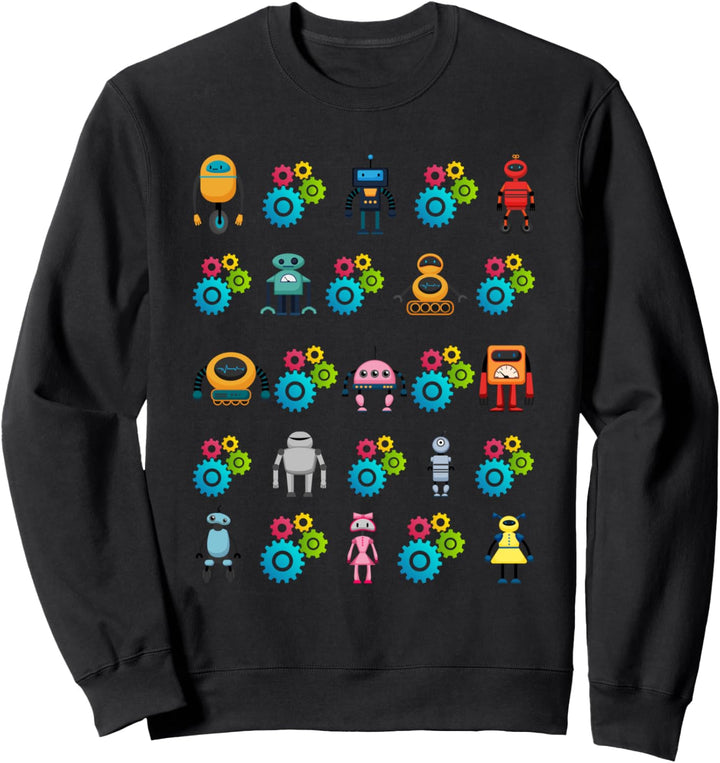 Ingenieur Roboter Jungen Roboter Sweatshirt