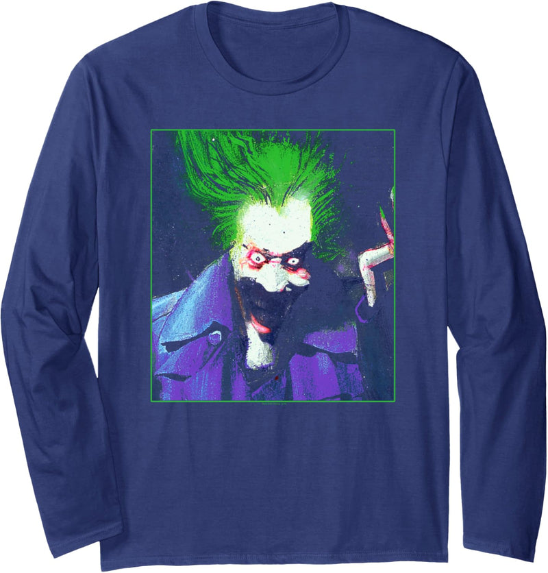 Batman Arkham Asylum Joker Langarmshirt