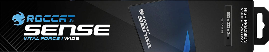 ROCCAT Sense Vital Force Hybrid XXL Gaming Mauspad - Höchstmass an Präzision, extra stark vernähter