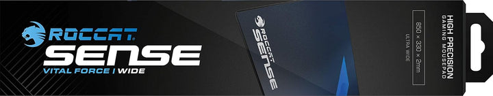 ROCCAT Sense Vital Force Hybrid XXL Gaming Mauspad - Höchstmass an Präzision, extra stark vernähter