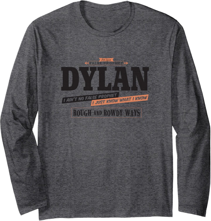 Bob Dylan - Wissen, was ich will Langarmshirt