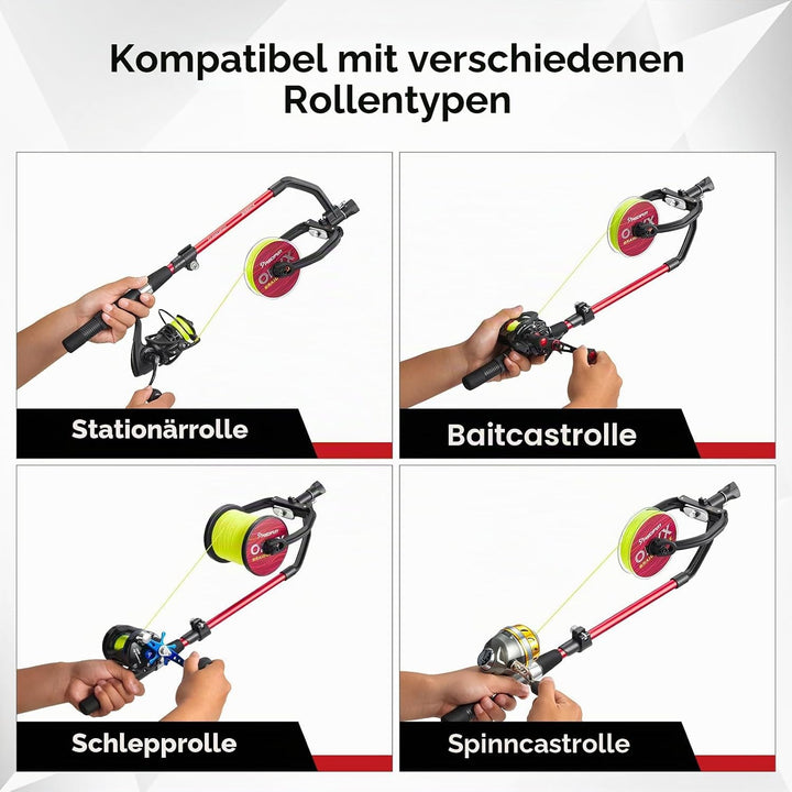 Piscifun Speed X Angelschnur-Spulenmaschine mit Abwicklungsfunktion – Angelschnurwickler Spulenspule