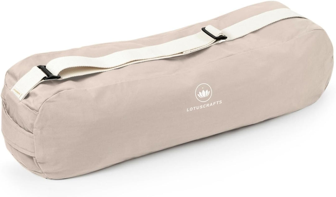 Lotuscrafts® Yogatasche PUNE aus Bio-Baumwolle, Fair & Ökologisch, Ideale Yoga Tasche für Yogamatte