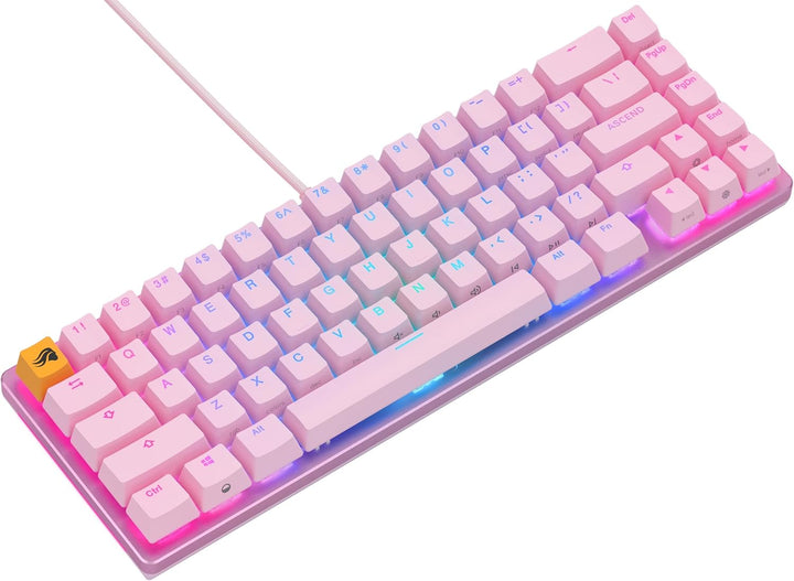 GLORIOUS Gaming GMMK 2 Compact (65%) - Mechanisches Gaming-Keyboard, Aluminiumrahmen, anpassbar, Dou