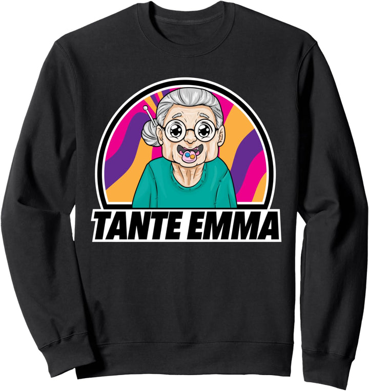 Tante Emma Techno Hardtekk Raver Breakcore Cybergrind Sweatshirt