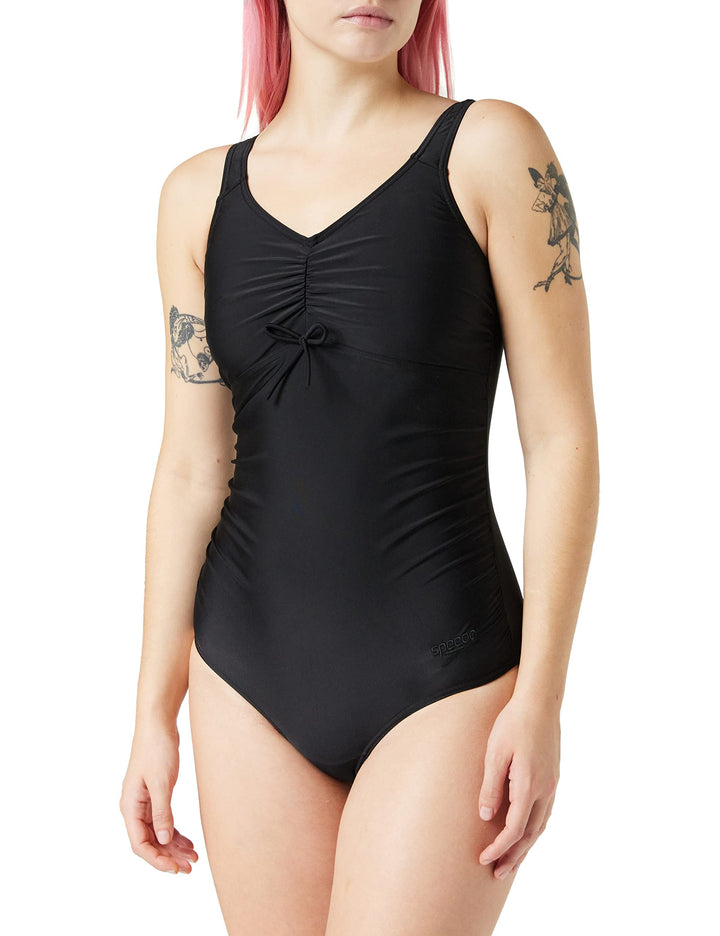 Speedo Women's Essential Grace U-back Maternity 1 Piece Swimsuit
